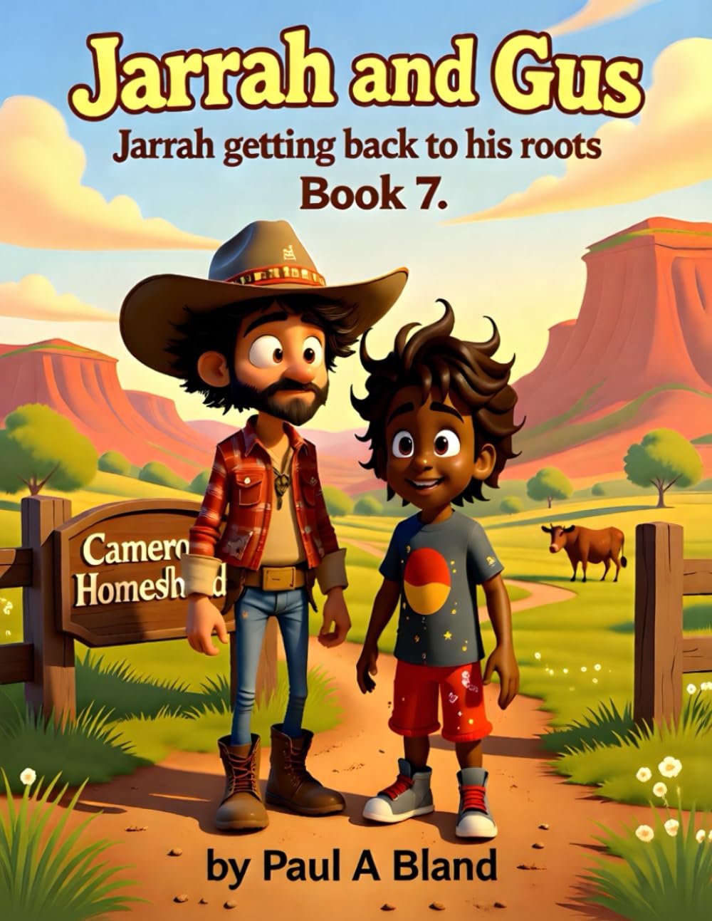 Jarrah and Gus. Jarrah getting back to his roots with Dad. Book 7. (Jarrah and Gus. Aussie Outback Adventures)