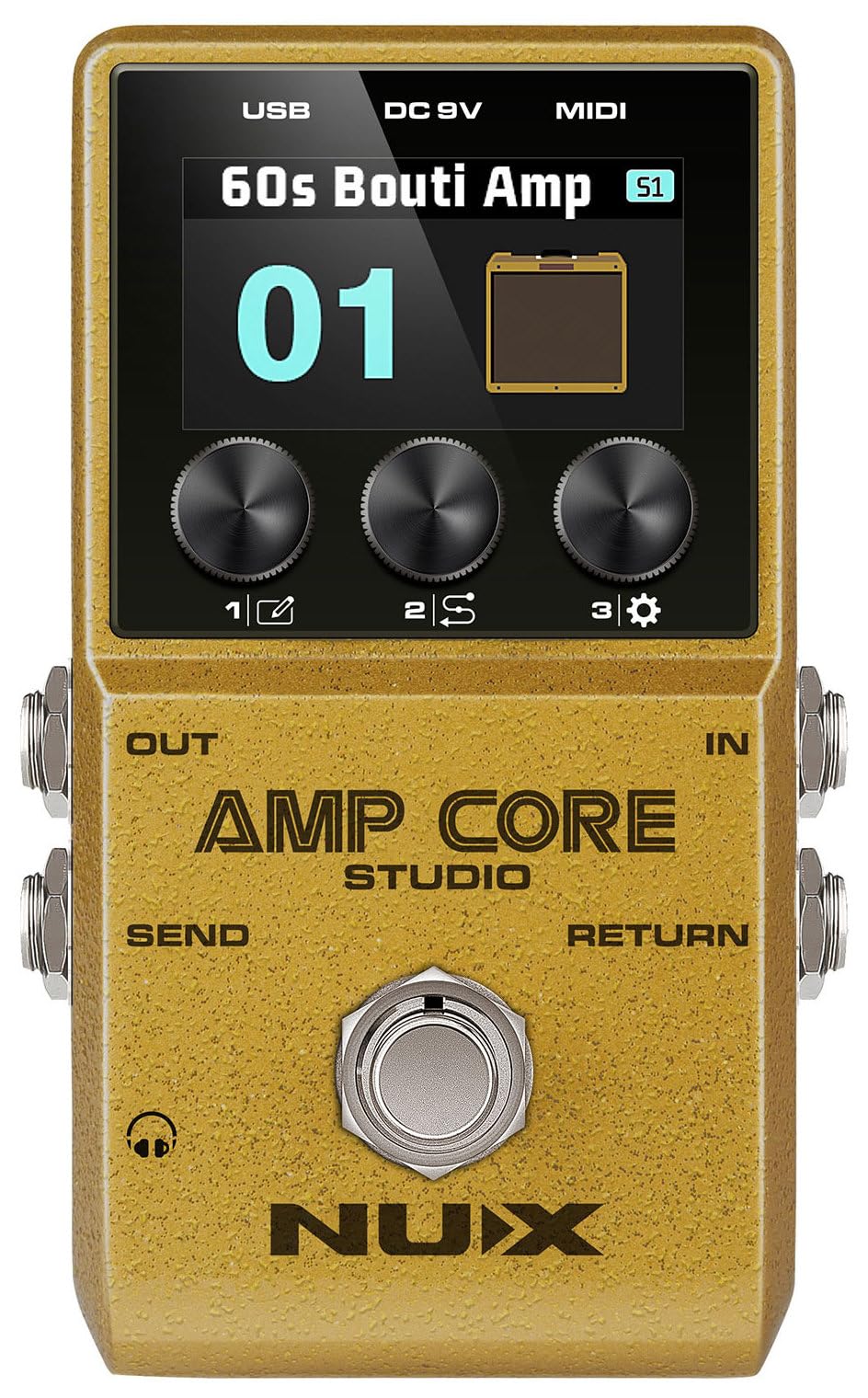 Amazon | NUX Amp Core Studio コンパクトエフェクター／アンプ