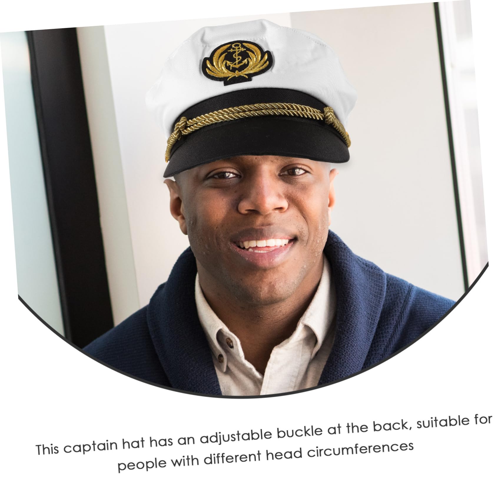 Healeved Sombrero de de Puesta en Escena Sombrero de Cubo de los Hombres Sombrero con hélice Accesorio de Sombrero de Cosplay Sombreros de para navegar Tela