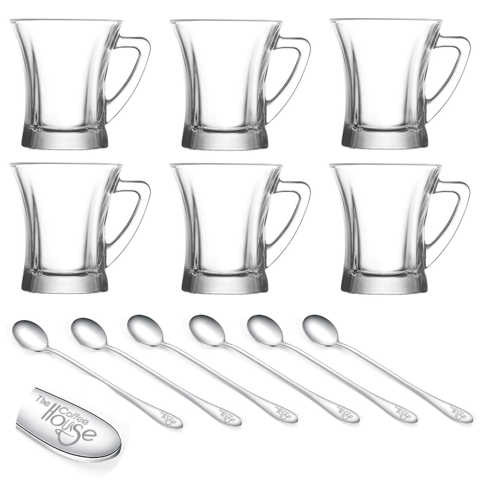 225ML Glass Tea Coffee Cup Mug