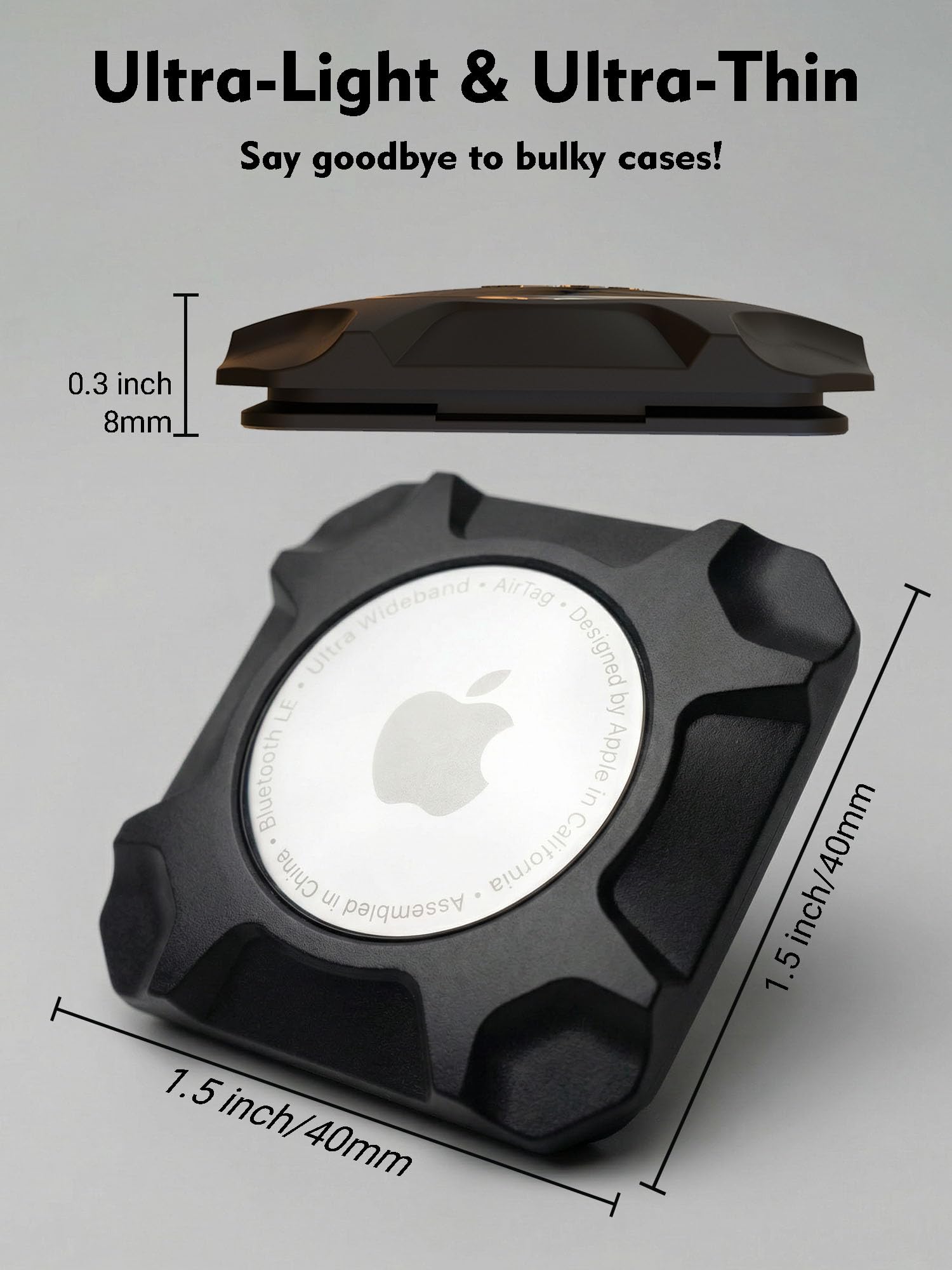 Amazon.com: GUANZHI for Airtag Holder Strong Case Stick-On Mount