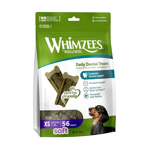 WHIMZEES Palitos Soft XS 56 Piezas - Talla XS
