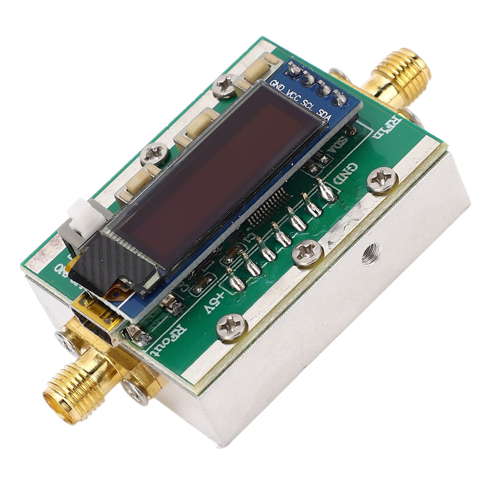 Attenuatore RF Programmabile Modulo Digitale -3800 MHz, Incrementi 0 a 31 DB, Guscio CNC, Controllabile PC, Modulo Attenuatore RF Variabile 5 V per Controllo