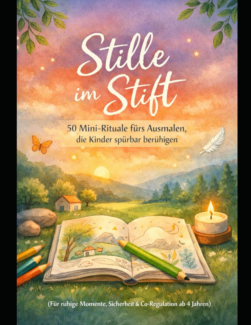Stille im Stift: 50 Mini-Rituale fürs Ausmalen, die Kinder spürbar beruhigen