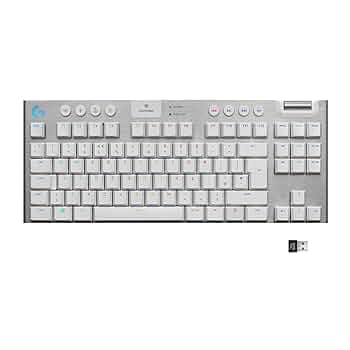 G915 TKL White US配列 Logitech G915 TKL White Tactile Tenkeyless Lightspeed