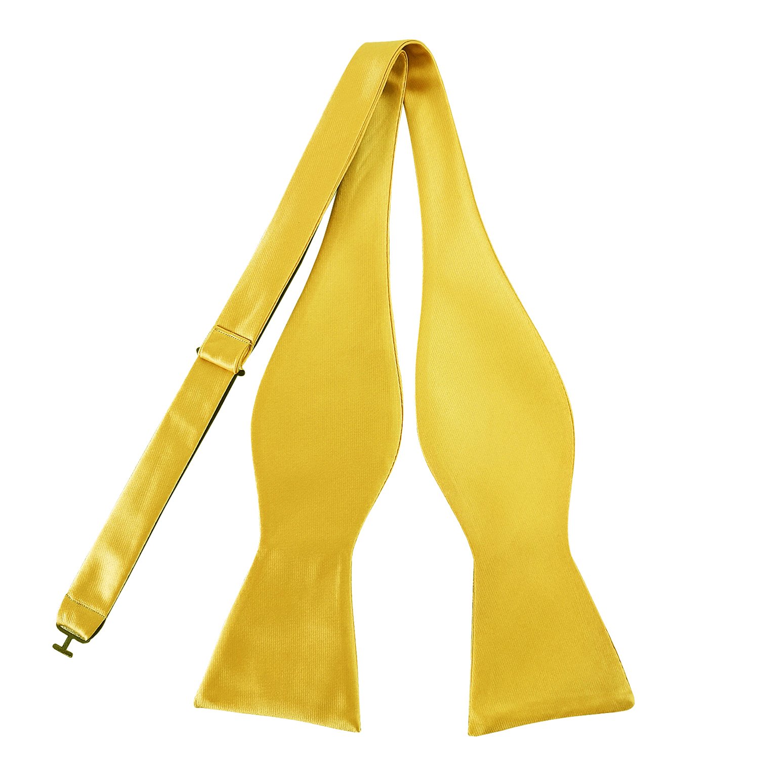 Mens Exquisite Woven Silk Self Bowtie Solid Plain Bow Ties