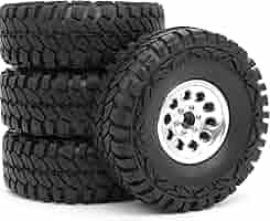 RC4WD ホイール　1.9インチ　深リムハブ12ミリ　ビードロック　クローラー RC ロッククローラー 1.55 インチオフロードメタルビードロック