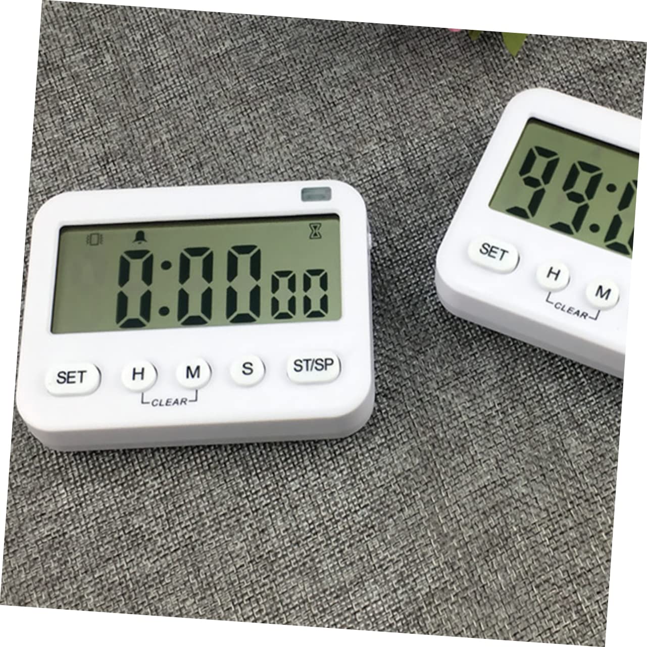 TOPBATHY Timer Di Allarme Regolabile Da 3 Pezzi Con Display A Led Schermo Silenzioso/conto Alla Rovescia Per Ragazzi E Ragazze Insegnanti Uso Domestico