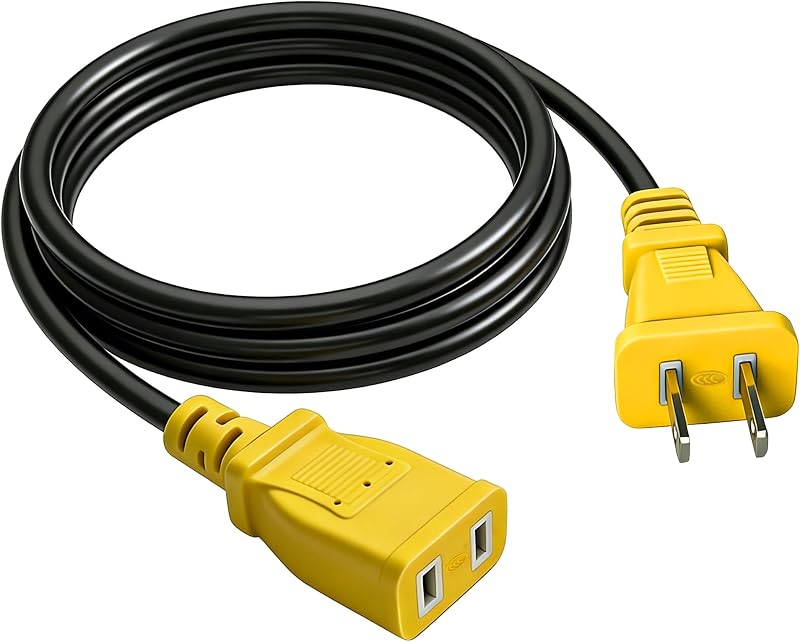 DXAEJ14 1400 Peak Amp Jump Starter Power Cord,6.5FT 10A 2-Pin AC Power Cord | DXAEJ14 1400 Peak Amp Jump Starter Power Cord,DXAEPS2 Professional Power Station AC Wall Source Portable Supply Cable Adapter