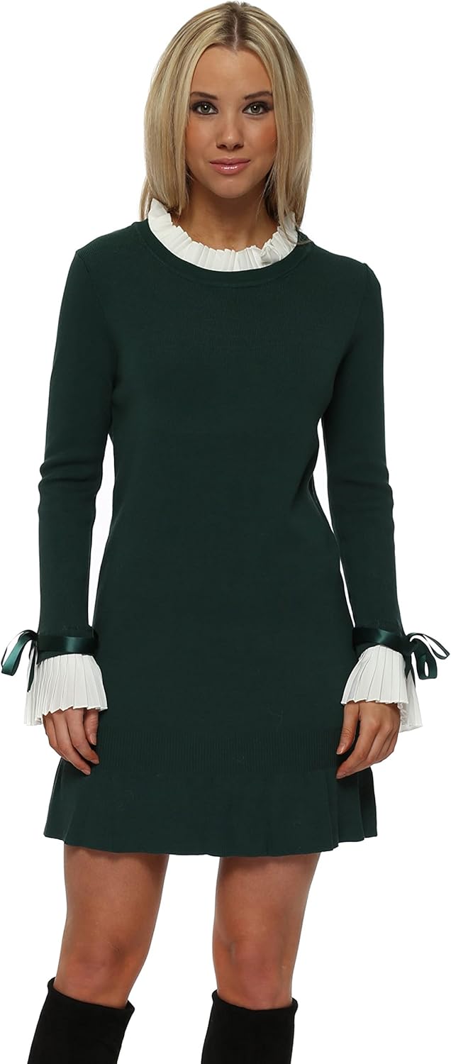 jumper dress with collar