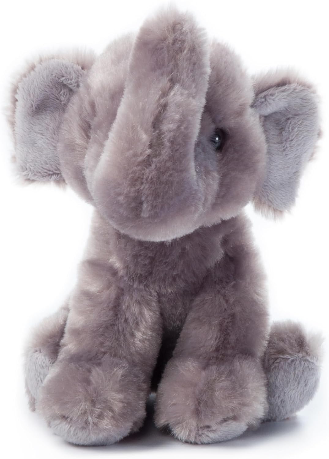 The Petting Zoo Elephant Stuffed Animal Plushie, Gifts for Kids, Wild Onez Babiez Wildlife Animals, Elephant Plush Toy 6 Inches