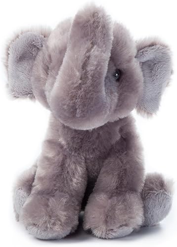 Miniatura 2 de The Petting Zoo Elephant Stuffed Animal Plushie, Gifts for Kids, Wild Onez Babiez Wildlife Animals, Elephant Plush Toy 6 Inches