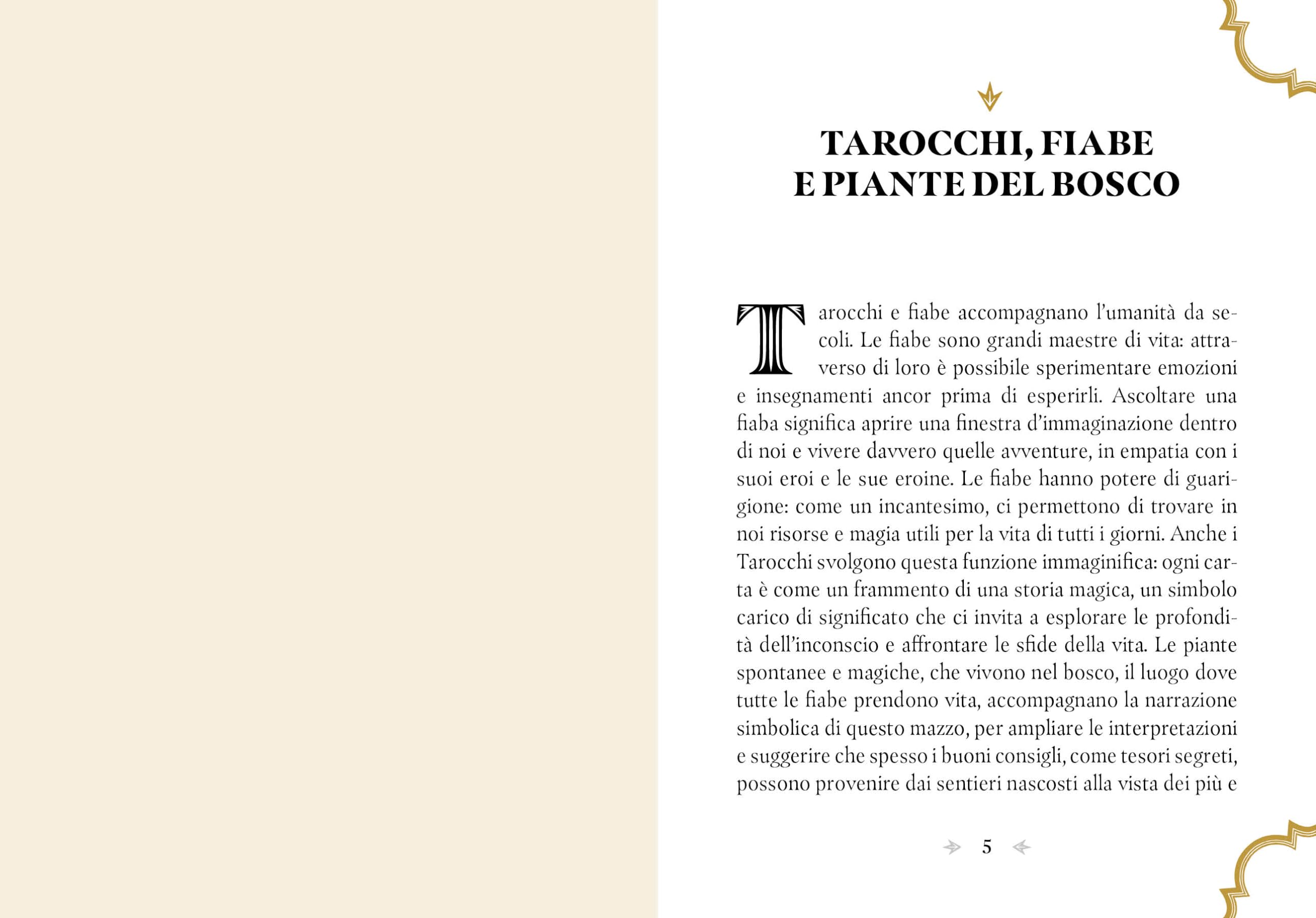 Le fiabe del bosco magico. Tarocchi, folklore e botanica. Con 78 Carte