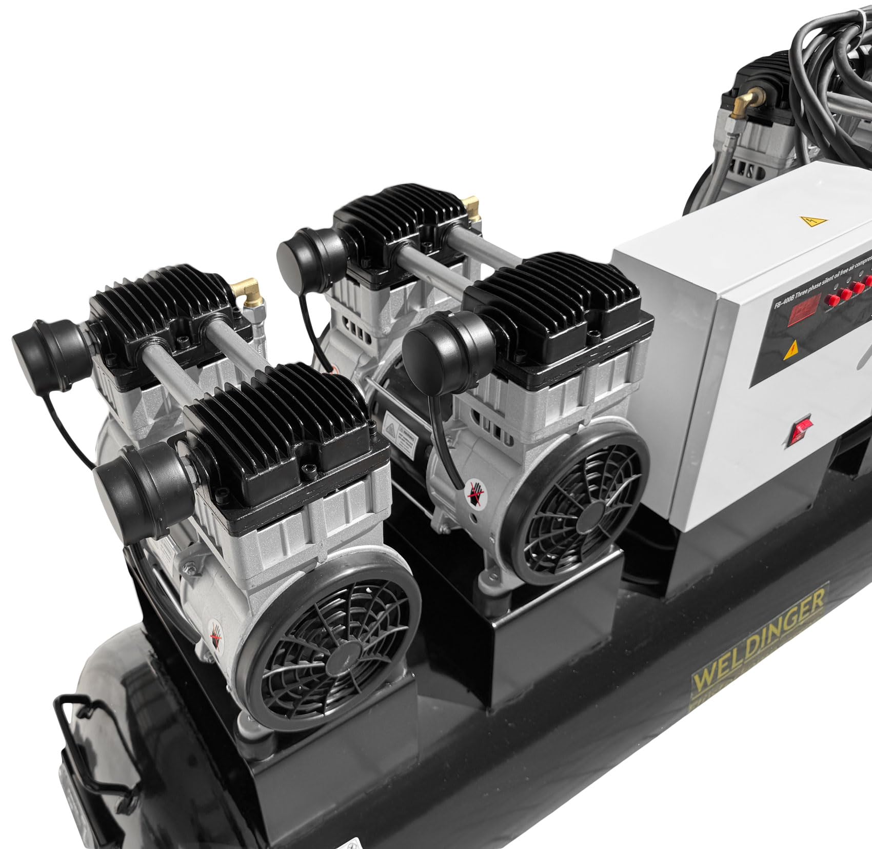 WELDINGER Flüsterkompressor FK 680 pro 6,0 kW Luftabgabe 680 l (Silentkompressor ölfrei wartungsfrei) 5 Jahre Garantie