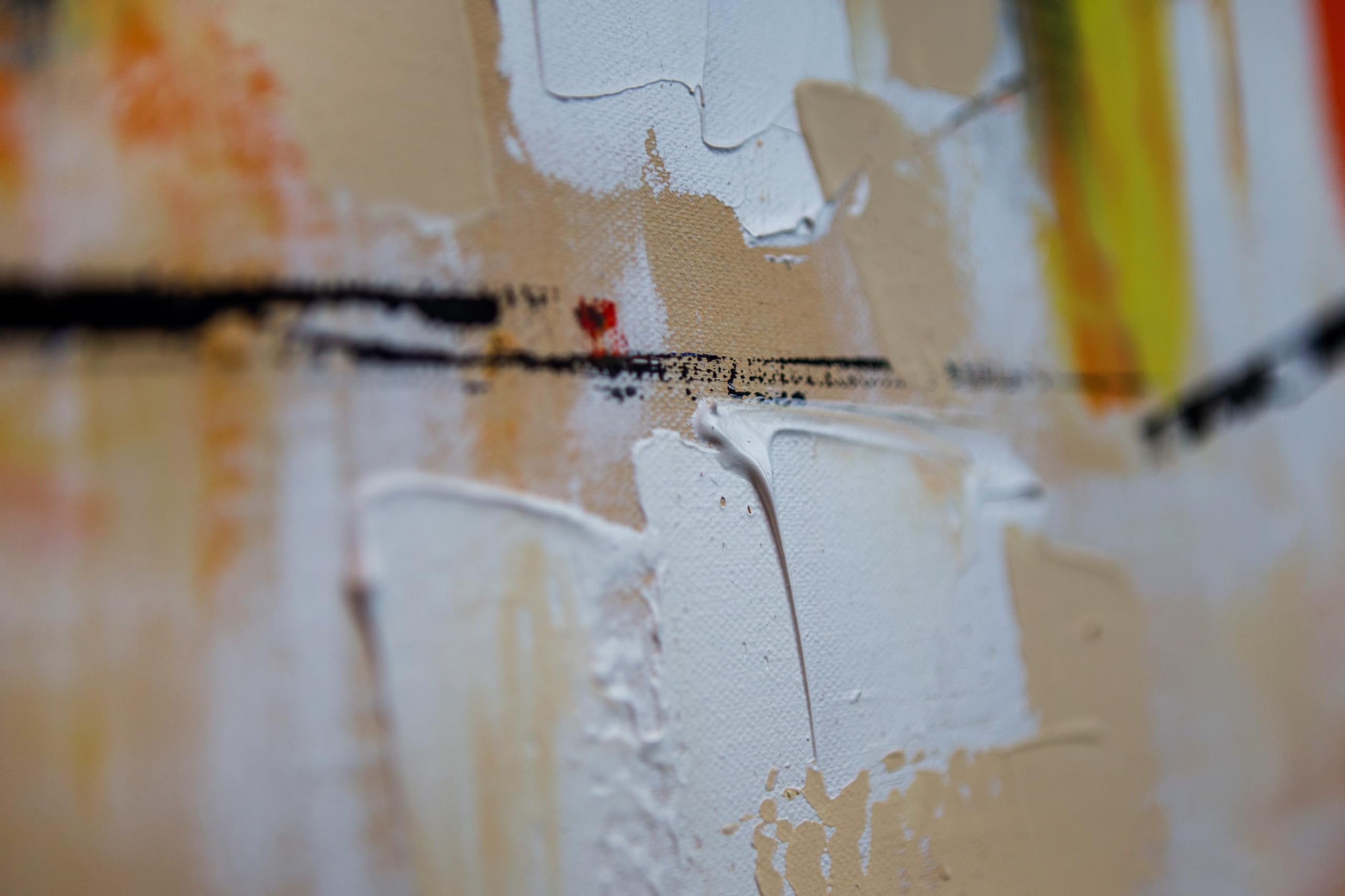 Monica Mirafiori I 160x60 cm I Tableau Peint à la Main I Modèles Tableau I Peintre Moderne I Tableaux Peintures I Toile sur Cadre en Bois