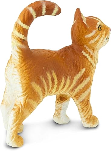 Miniatura 4 de Safari Ltd. Figura de gato atigrado – Figura detallada de plástico de 2 pulgadas – Divertido juguete educativo para niños, niñas y niños a partir de