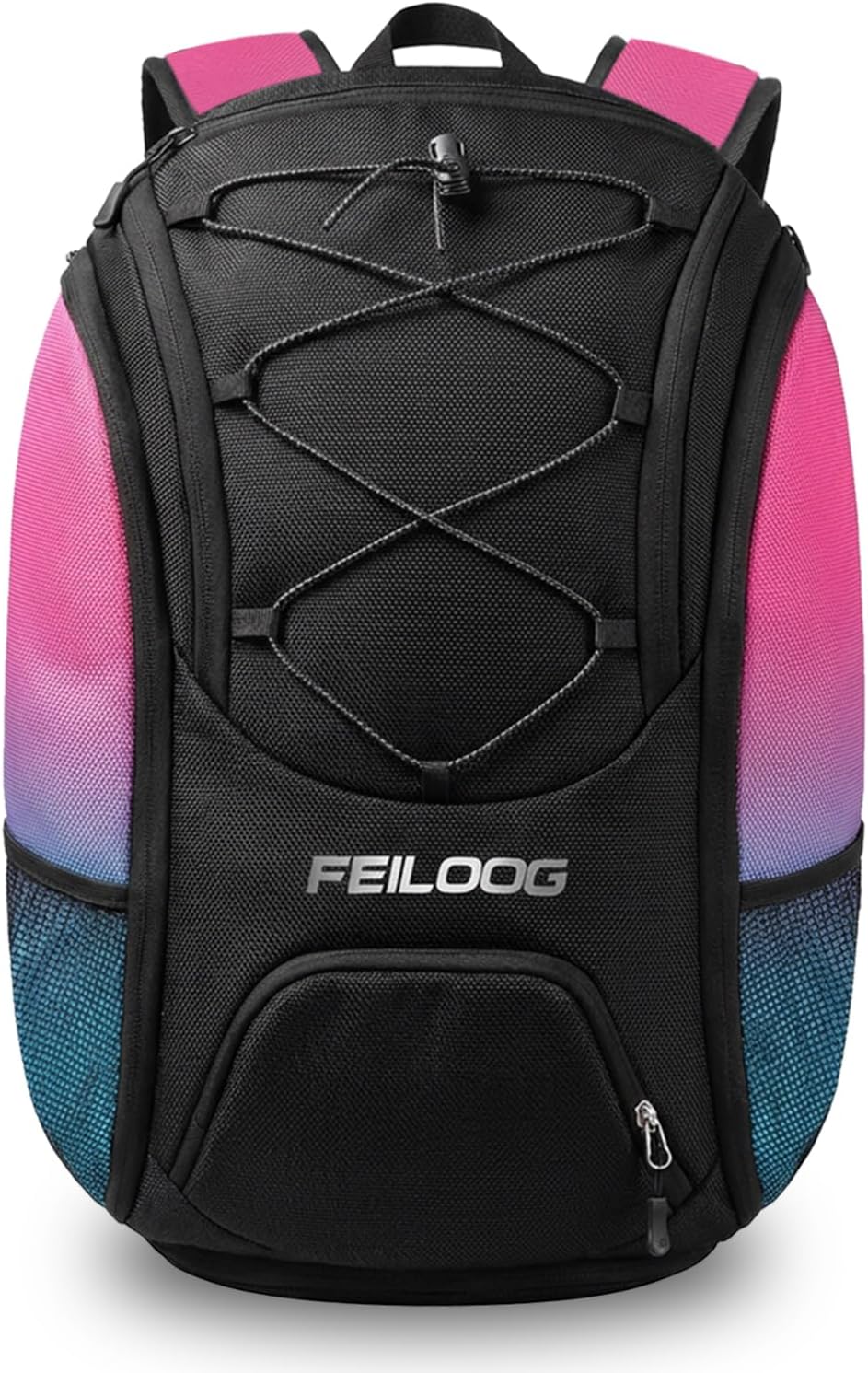 Gym Backpack for Women with Shoe Compartment, 45L Waterproof Sports Travel Backpack with Wet Pocket for Women Men, Durable Bag for Outdoor, Gym & Workout