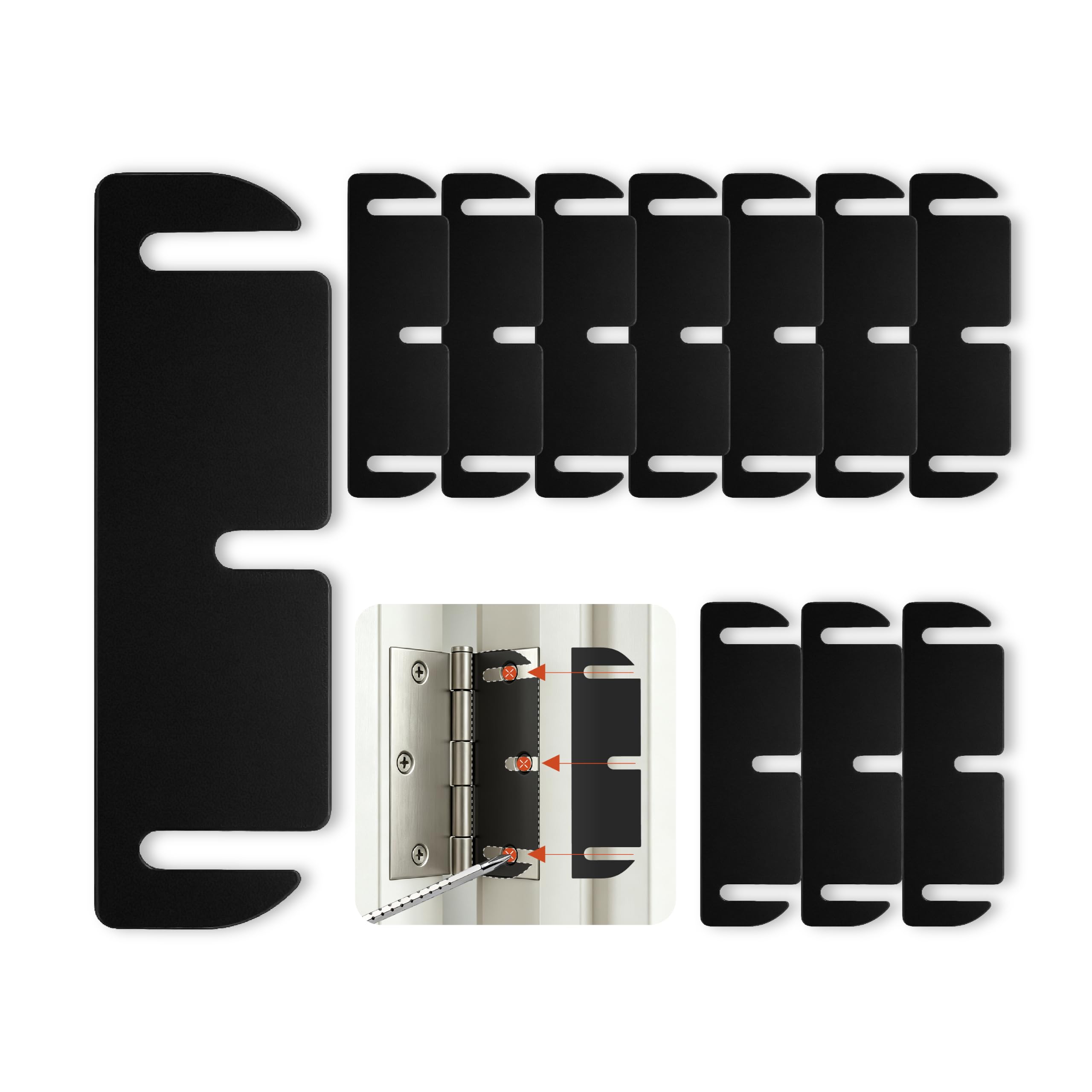 Door Hinge Shims - Level & Stabilize Doors -1