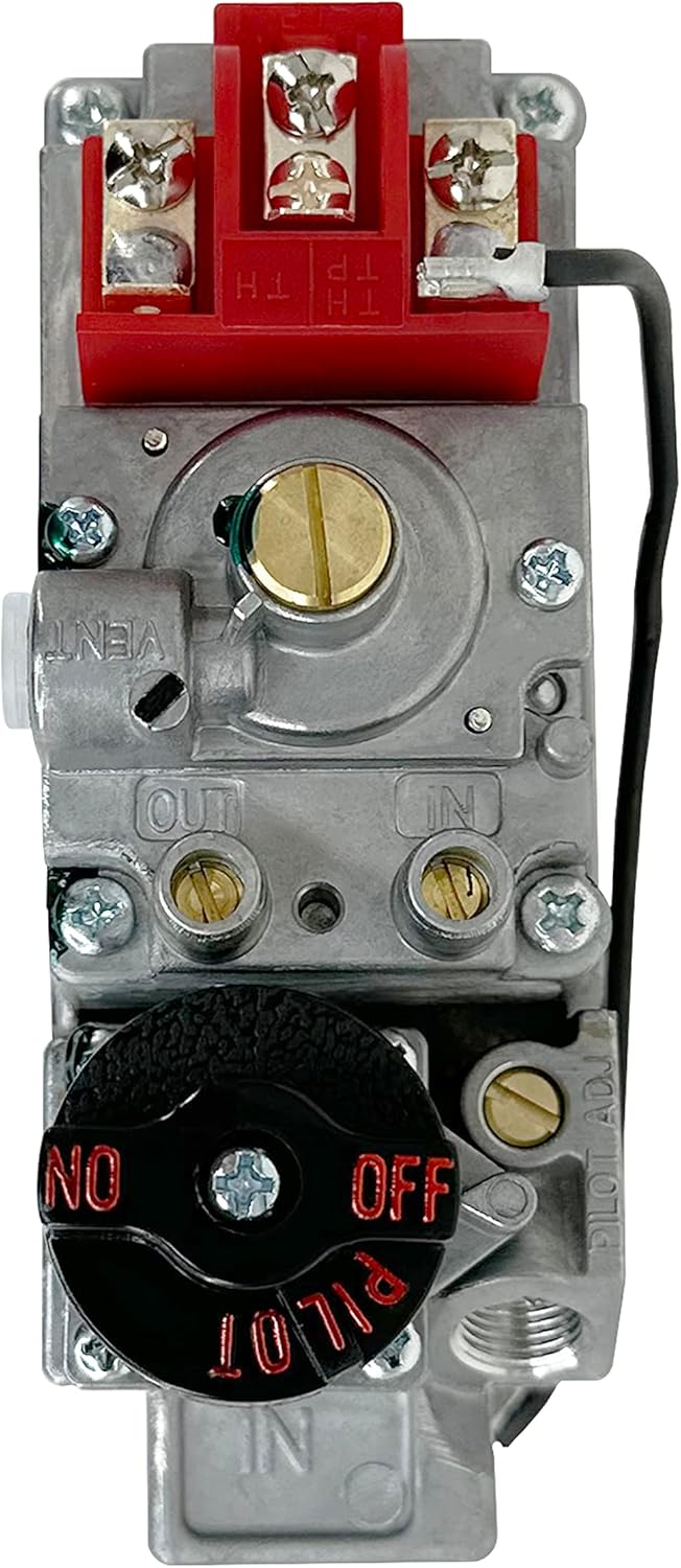 Durablow DV970A-NG Millivolt Gas Valve, top view