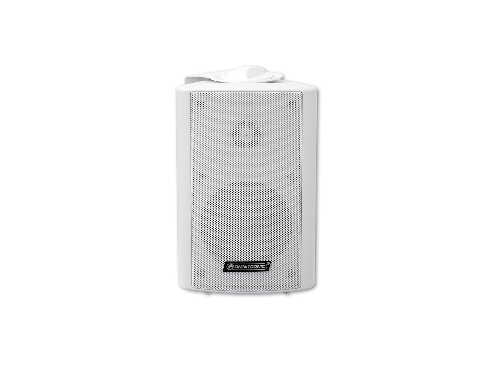 OMNITRONIC WP-3W ELA-Wandlautsprecher | 2-Wege-Lautsprecher mit Halterung, 100 V, 15 W RMS