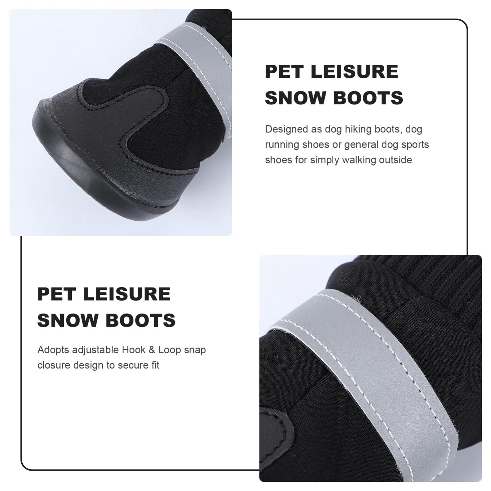 minkissy 12 STK hundeschuhe Hundepfotenschutz Hundestiefel & Pfotenschützer Chihuahua-Schuhe Schneestiefel Stiefel für Haustierhunde Hund warme Stiefel der Hund Haustier Hund Winterschuhe
