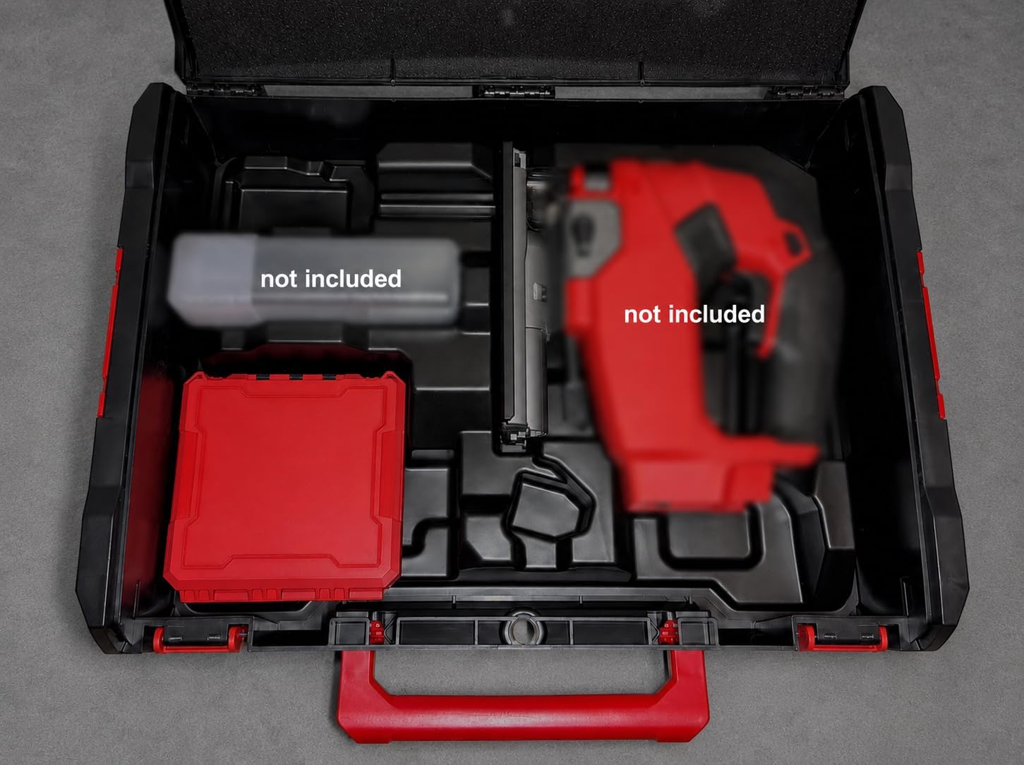Jigsaw Blade Storage Case T Handle Compatible with Milwaukee M18 18 Blades (Blue)