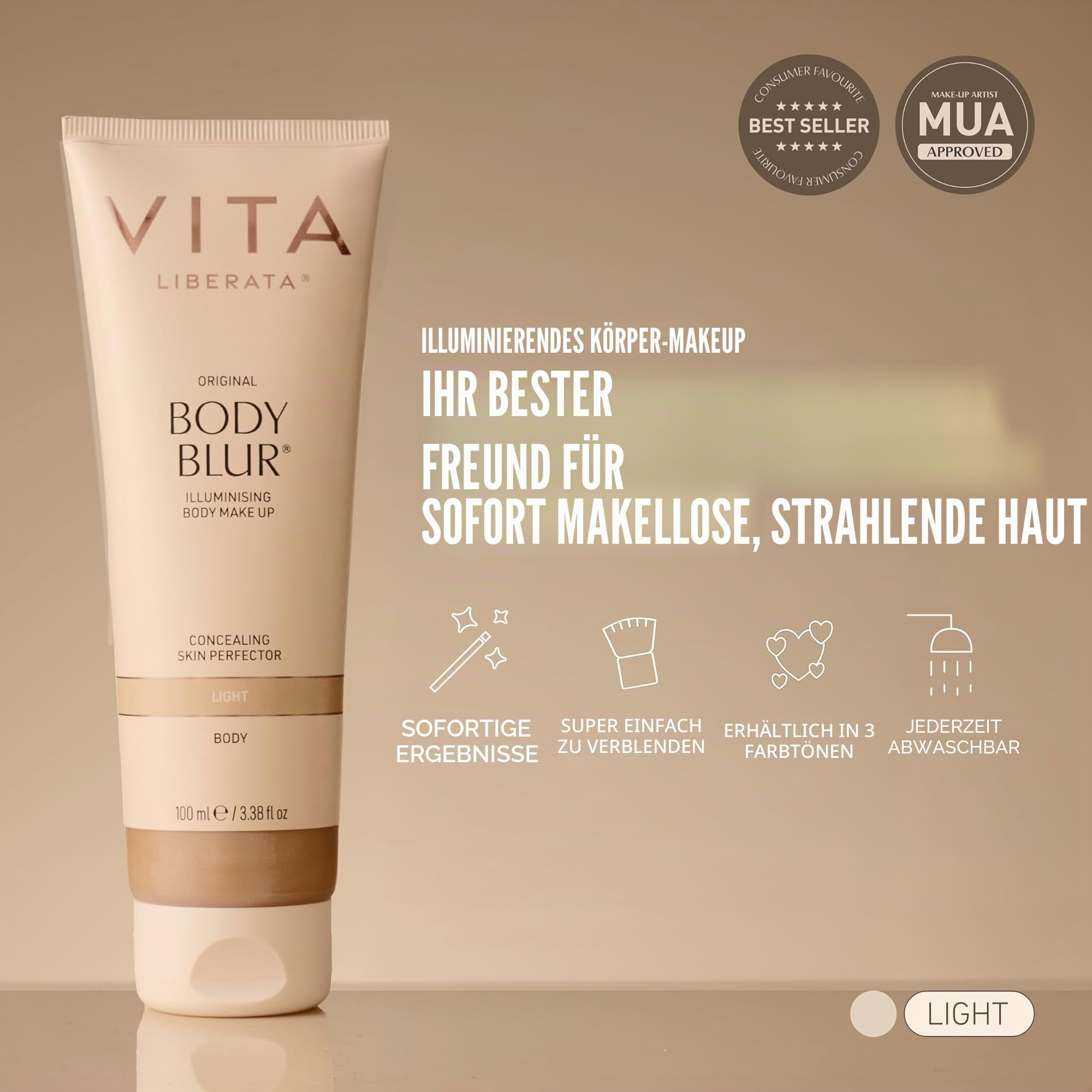 VITA LIBERATA Body Blur Light, 100 ml