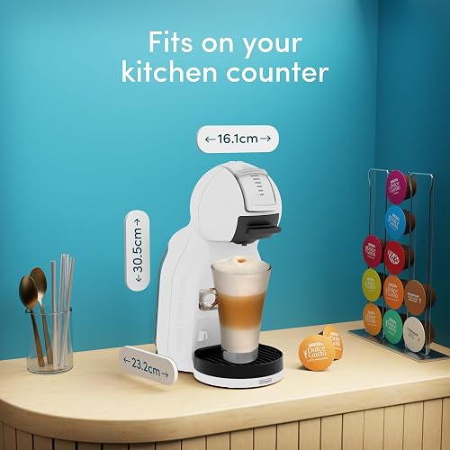 NESCAFÉ DOLCE GUSTO Mini Me 2, Macchina caffè e bevande, De'Longhi, Bianco | Macchina automatica per caffè e bevande in capsula NESCAFÉ DOLCE GUSTO, temperatura e lunghezza regolabili - 2