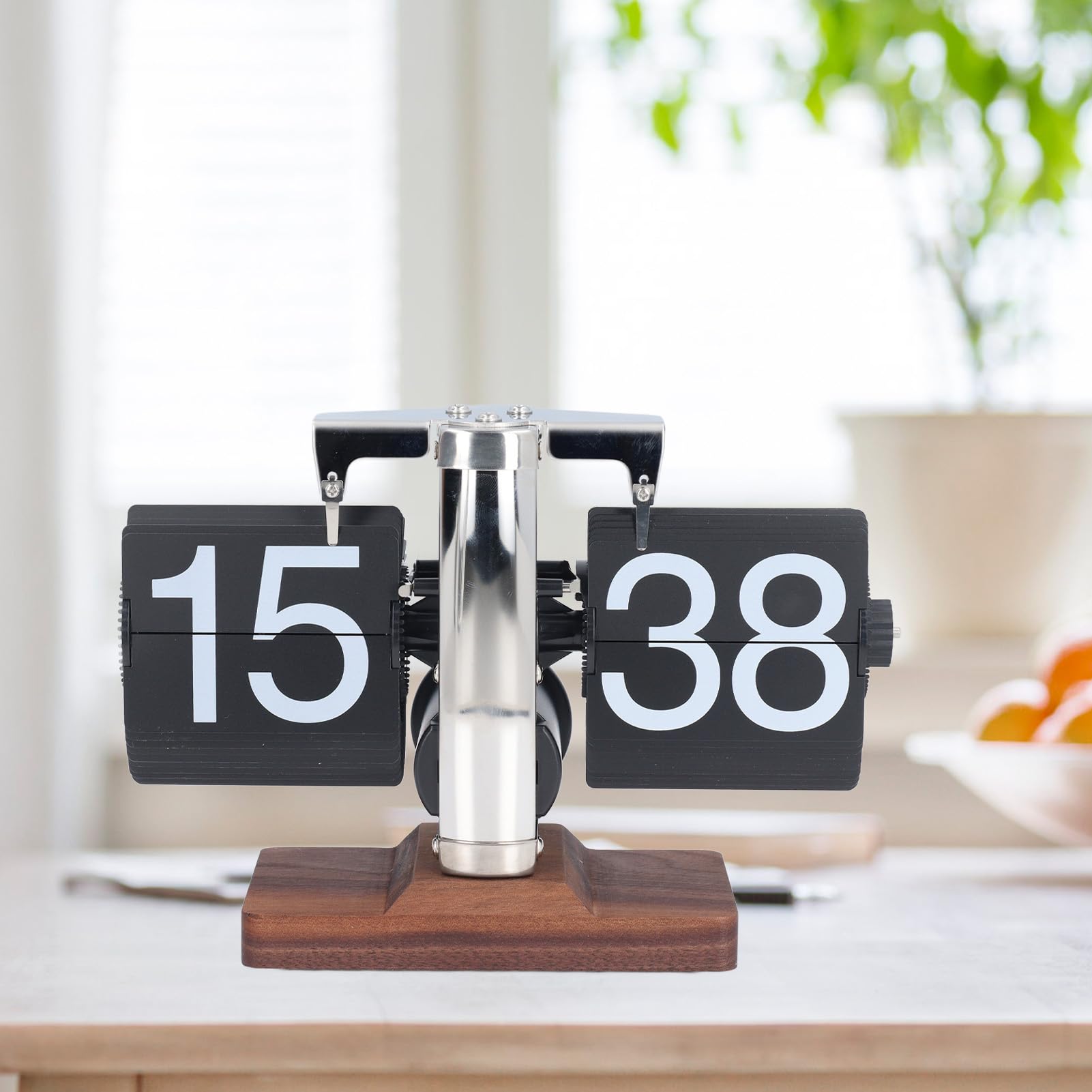 Reloj de Escritorio con Tapa (Negra)