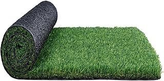 Artificial Turf,Luxury 25mm Thick Artificial Grass for Outdoor, Garden & Balcony - Soft Synthetic...