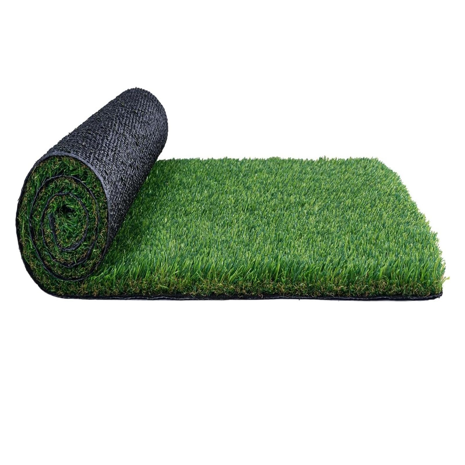 Gazon synthétique de luxe 25 mm tapis de faux gazon vert pour balcon et jardin