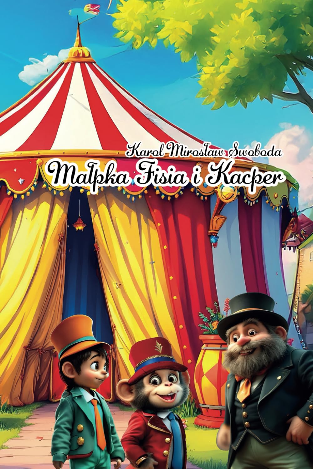 Małpka Fisia i Kacper
