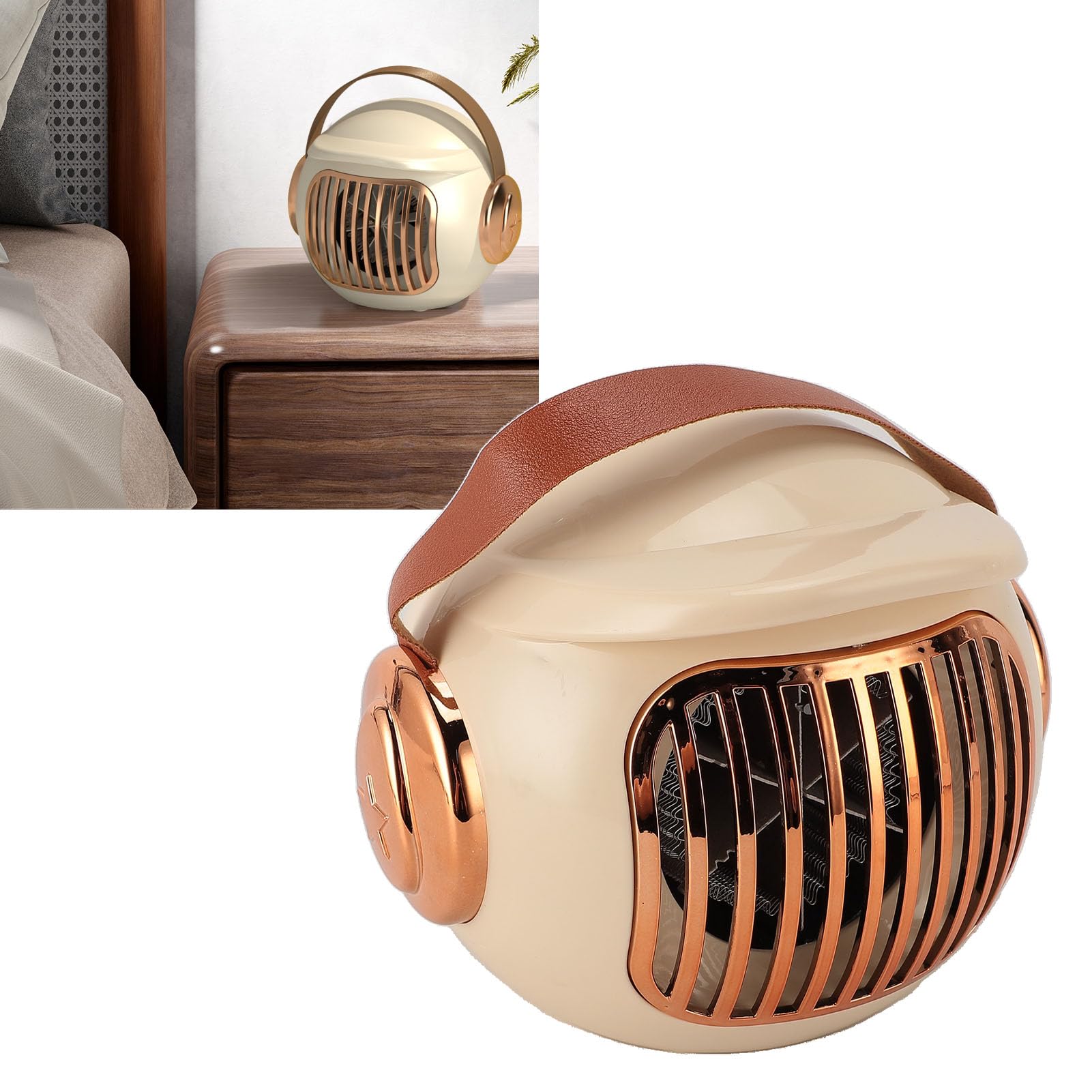 Winter Heater 17 17 15CM Size Portable Space Heater Indoor Small Electric Heater with Handle Automatic Power Off