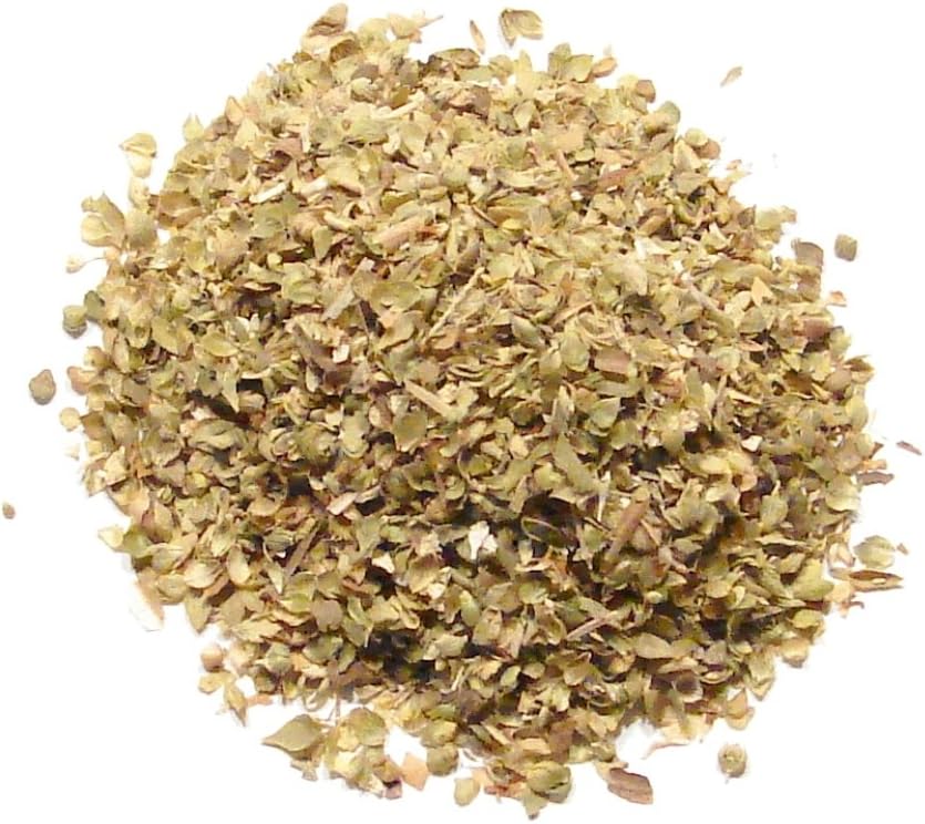 Marjoram Herb, Cut and Sifted - 1/4 Pound ( 4 Ounces ) - Dried Marjoram a Classic European Herb by Denver Spice