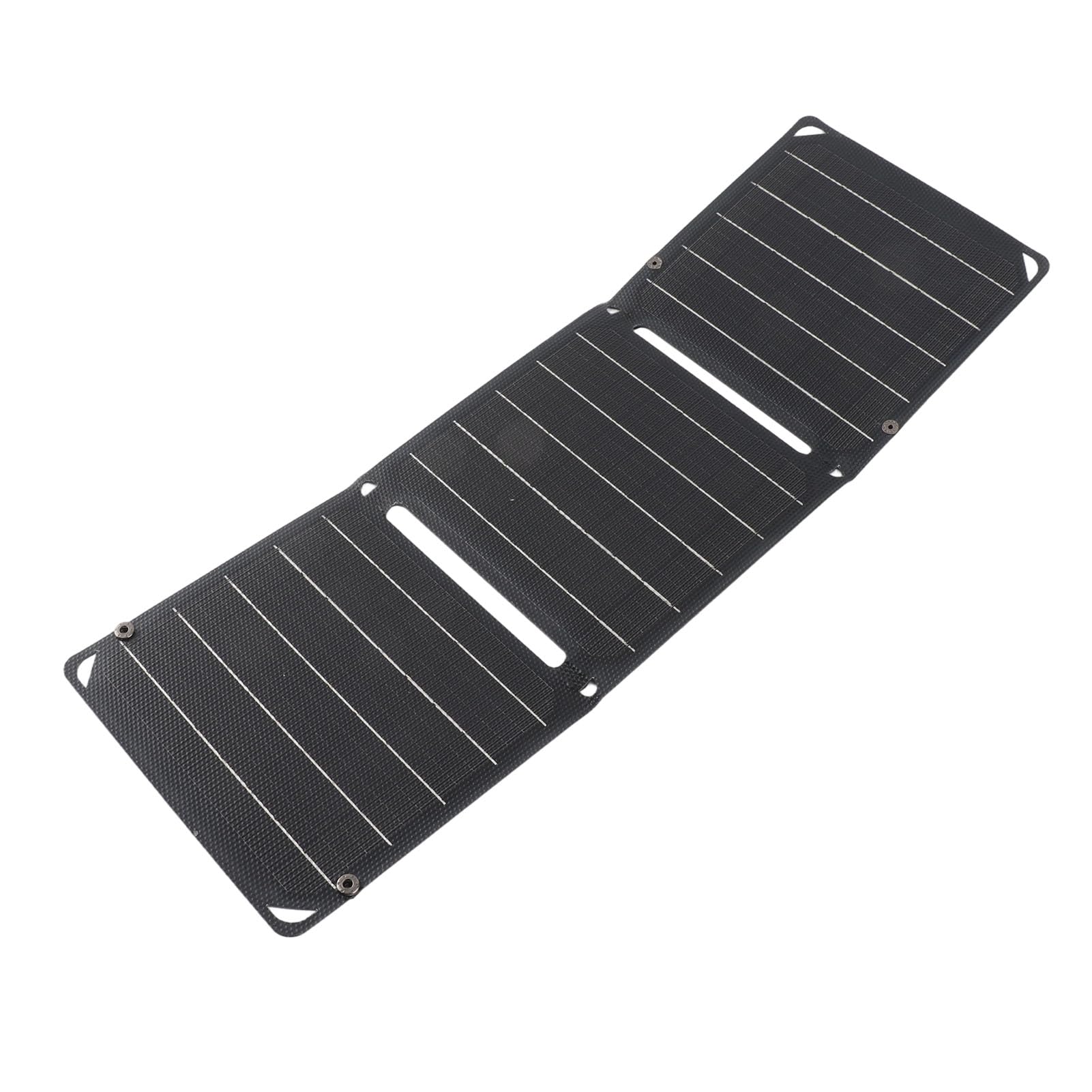Generic Cargador Solar Portátil Resistente Al Agua Plegable de Alta Eficiencia con Panel Solar de 30W para Acampar