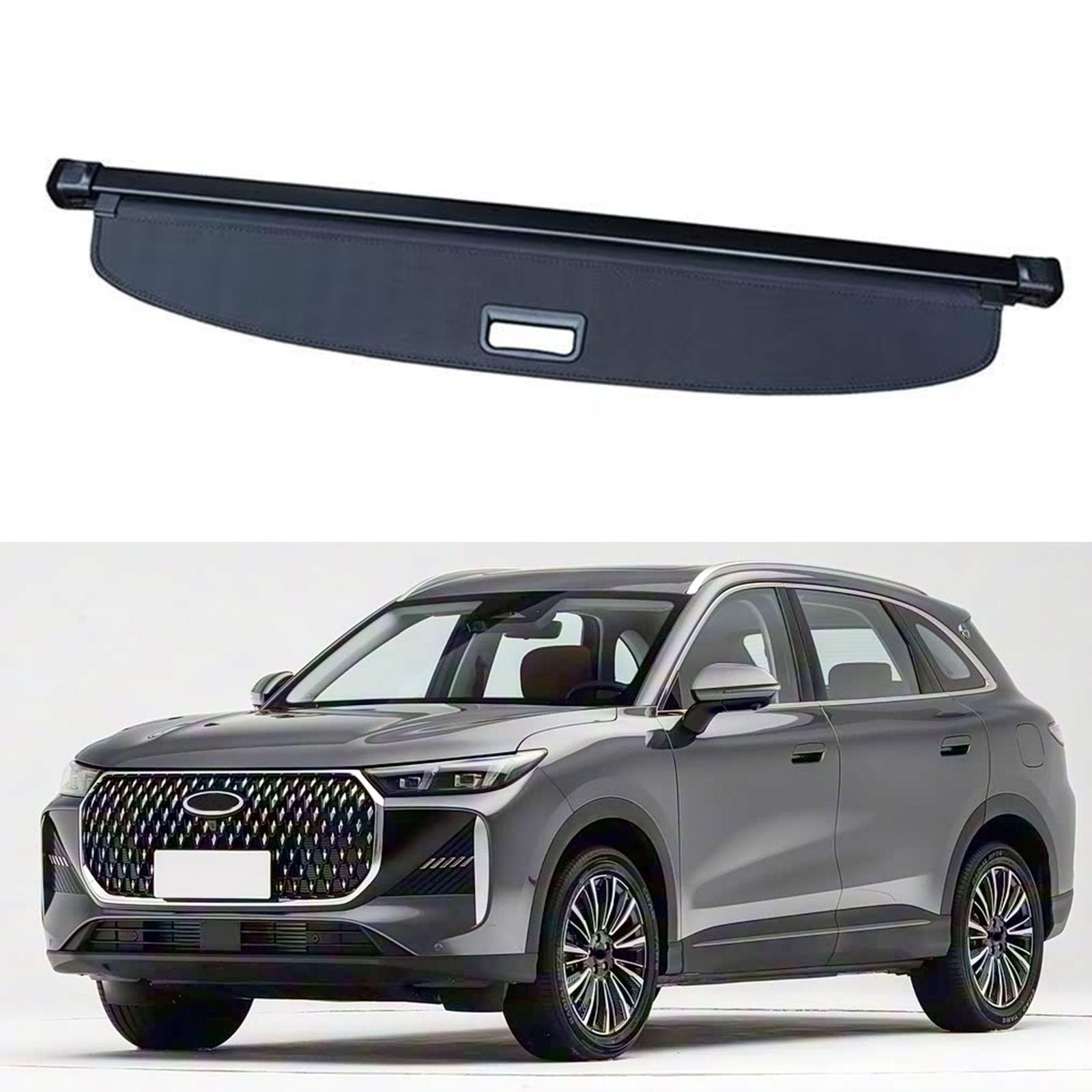 SXLGDW Car Retractable Rear Trunk Parcel Shelf,Compatible with Chery Tiggo 8 MK5 2026+,Car parts