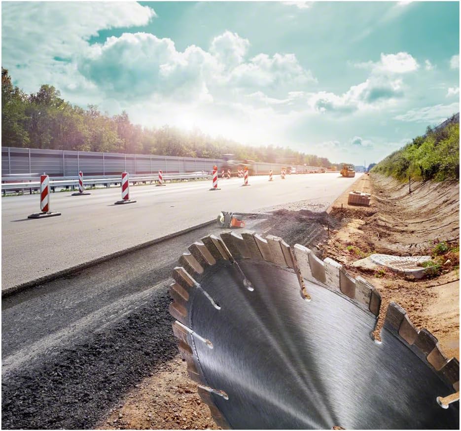 Bosch Professional 1x Disco Diamantato Standard for Ceramic, per Pietra, Piastrelle, Ceramica, Ø 125 x 22,23 x 1,6 x 7 mm, Accessori per Smeriglatrici Angolari Foro 22,23mm Ø 125mm 1 Pezzi - Immagine 3