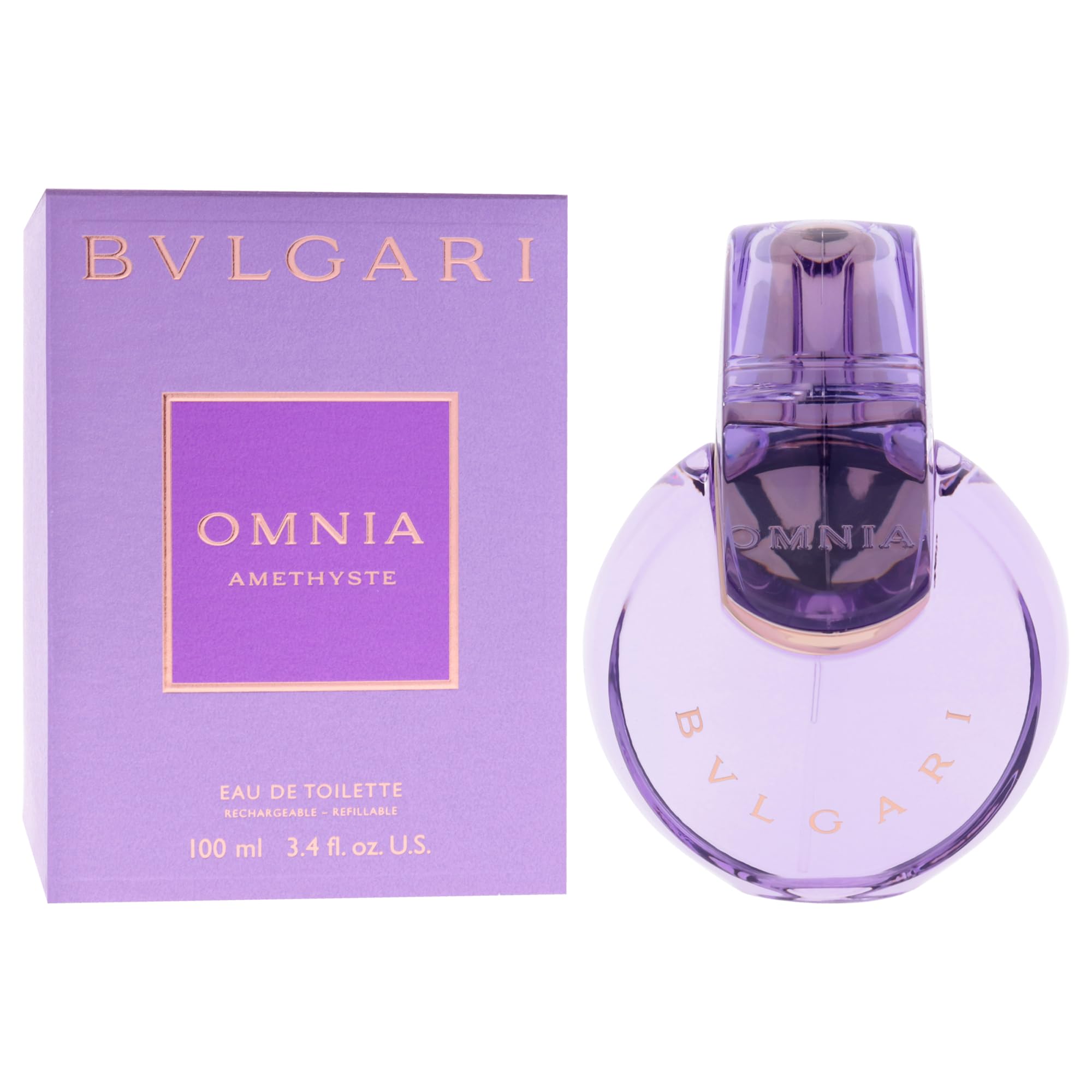 香水(女性用) BVLGARI OMNIA Eau de Toilette 65ml Bvlgari Omnia Amethyste by Bvlgari for Women - 3.4 oz EDT Spray