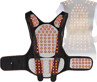 Self-Heating Lower Back Brace Posture Corrector Magnetic Therapy Vest 108pcs Magnetic Back Brace Support Belt Posture Correction Belt for Woman Men Back Posture (Size : X-Large)