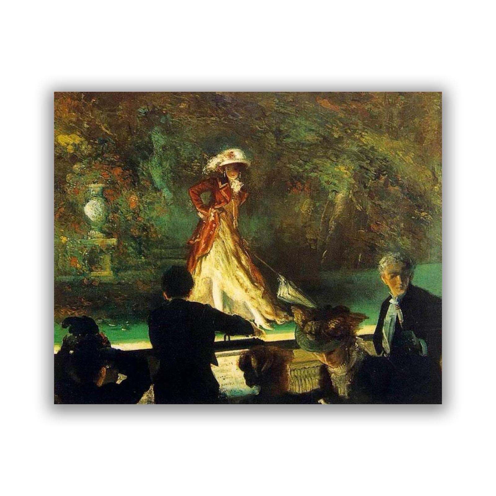 Amazon.co.jp: Everett Shinn 「Footlight Flirtation」 有名な