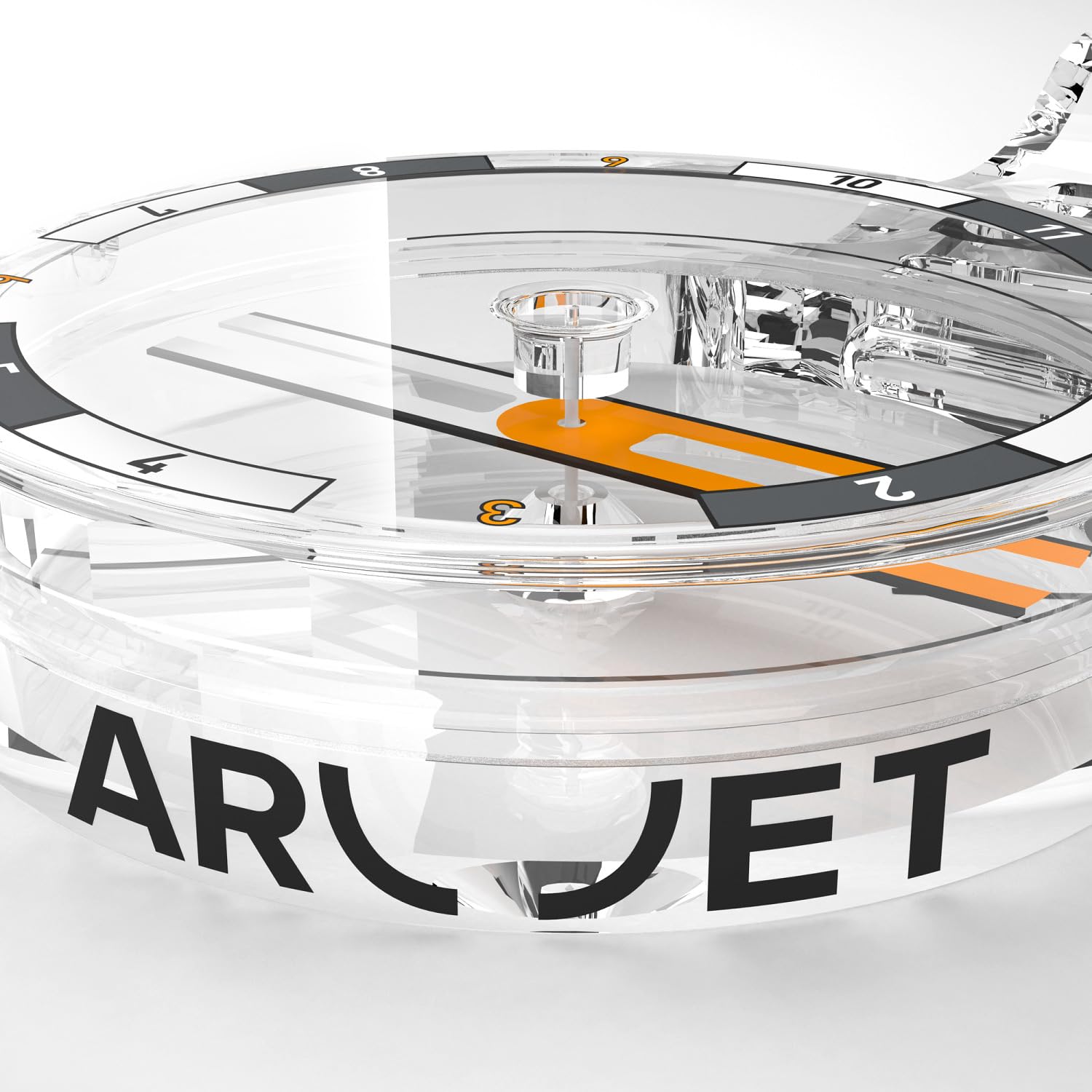 Silva Arc Jet S Kompass, durchsichtig, Standard
