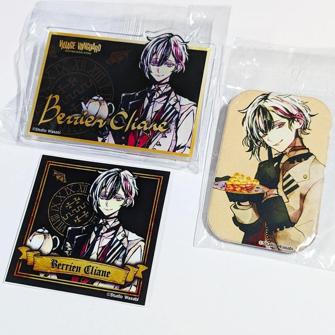 Amazon.co.jp: 悪魔執事と黒い猫 あくねこ ヴィレヴァン 缶バッジ