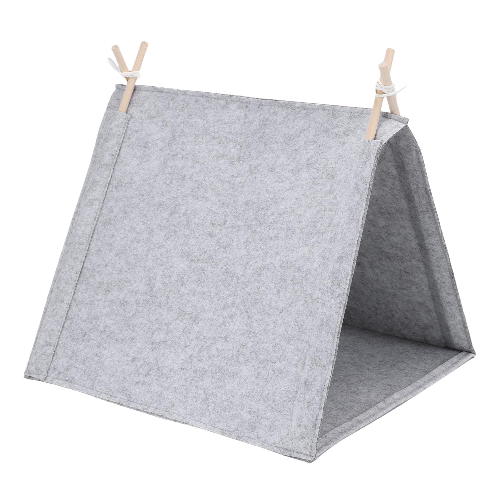 Asixxsix Lits pour Chats D'intérieur, 36 X 40 X 43 Cm, Tente en Feutre pour Animaux de Compagnie, Tentes Portables pour Chiots, Lapins, Petits Chiens, Chats, Tipi pour Animaux de