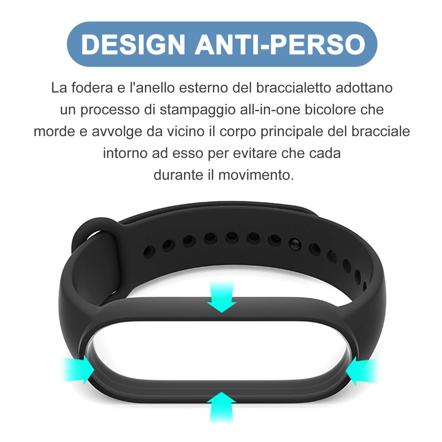 BANGTING 20 Pezzi Cinturino Compatibile con Xiaomi Mi Band 7 / 6 / 5 e Amazfit Band 5, Braccialetto Ricambio Cover Mi Fit 6 (20 Colori)