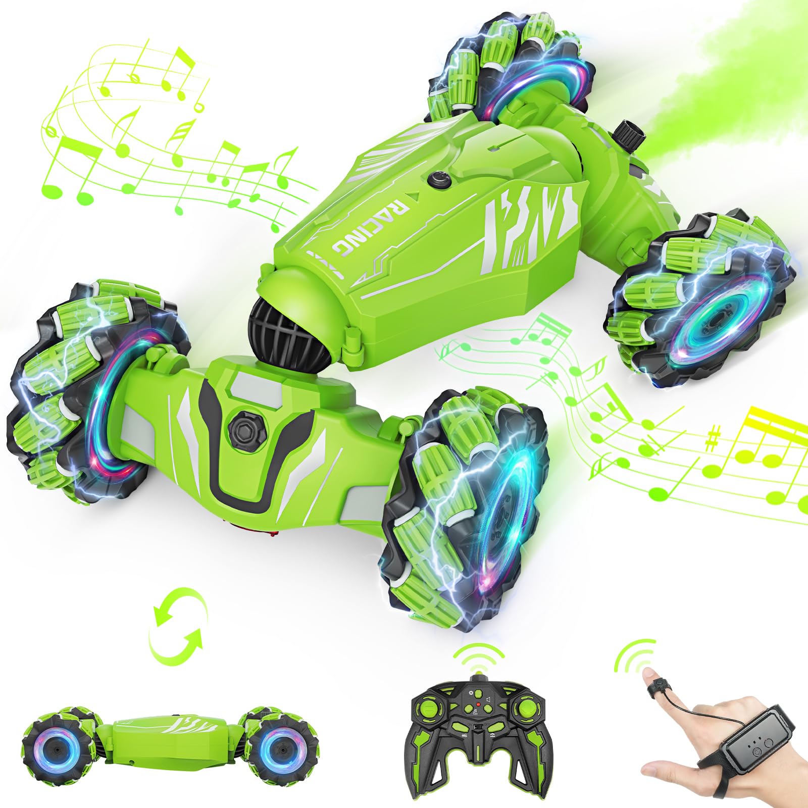iBlivers Macchina Telecomandata de Drift, RC Drift 1:14 Telecomando Auto 4WD Veicolo ad Alta Velocità da corsa RC Drifting Auto Regali Giocattoli per Ragazzi Bambini