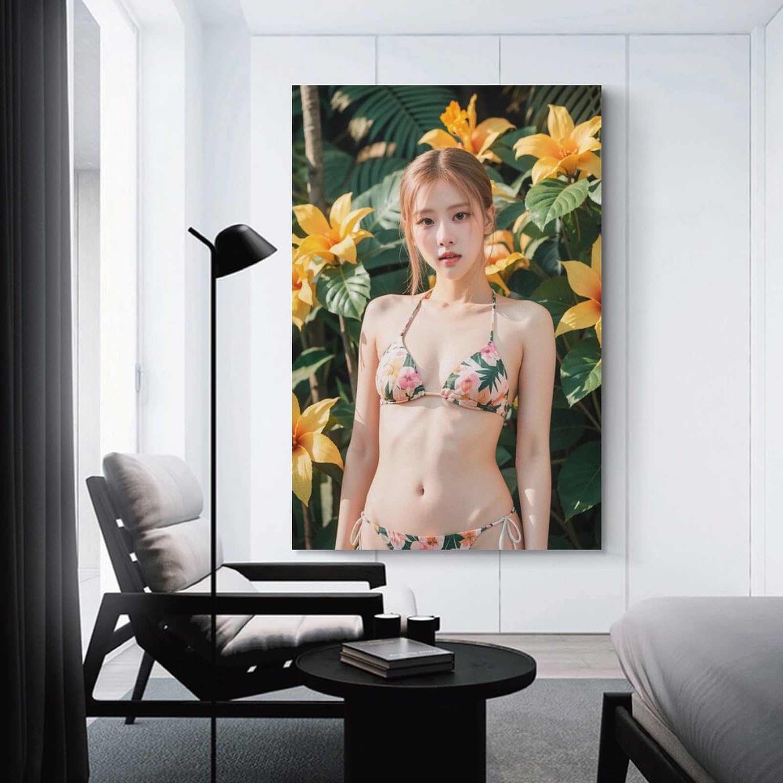 Amazon.co.jp: ロゼ ポスター Blackpink Rose 壁飾り キャンバス 印刷