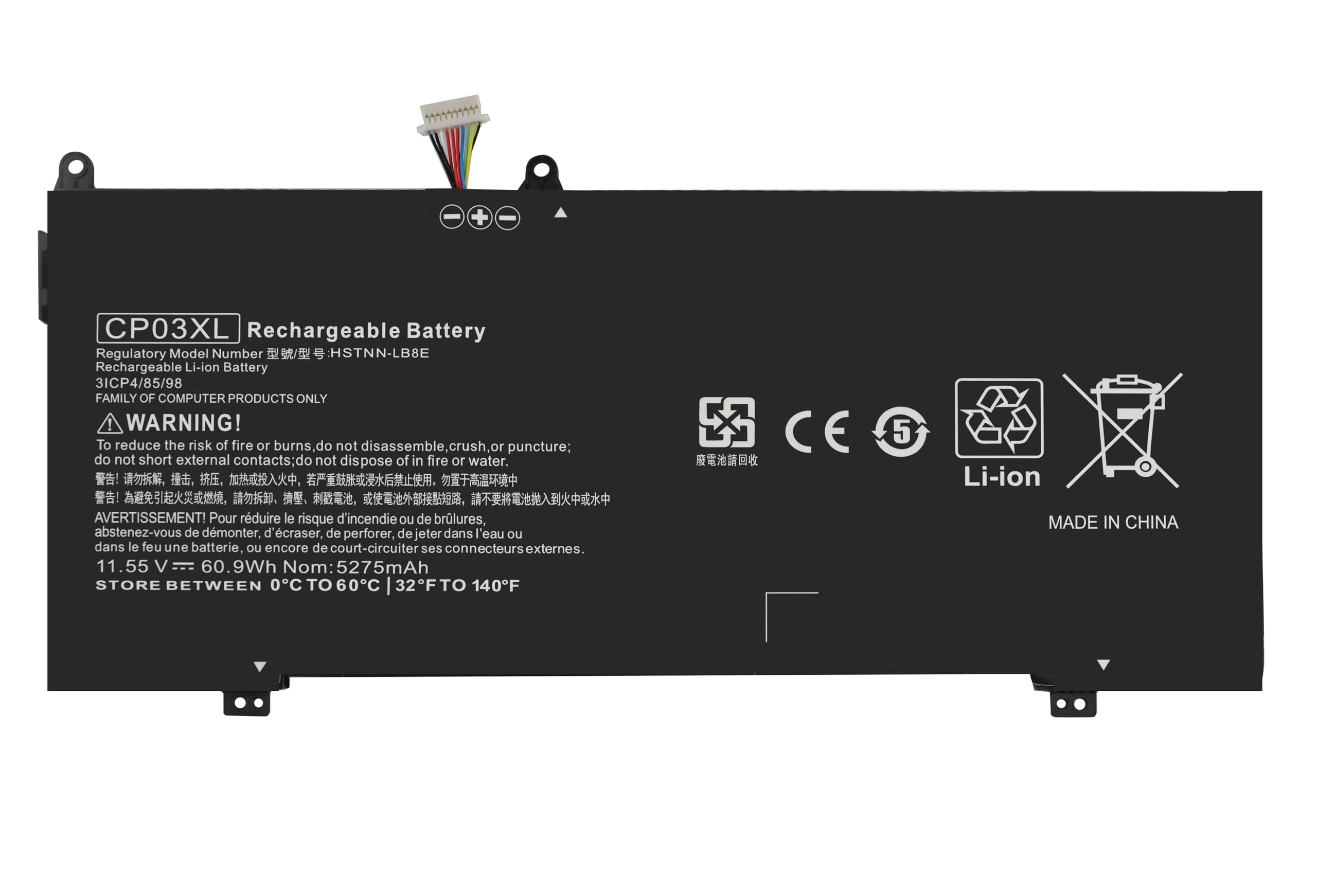 Amazon.com: CP03XL 929066-421 Laptop Battery for Hp Spectre 13