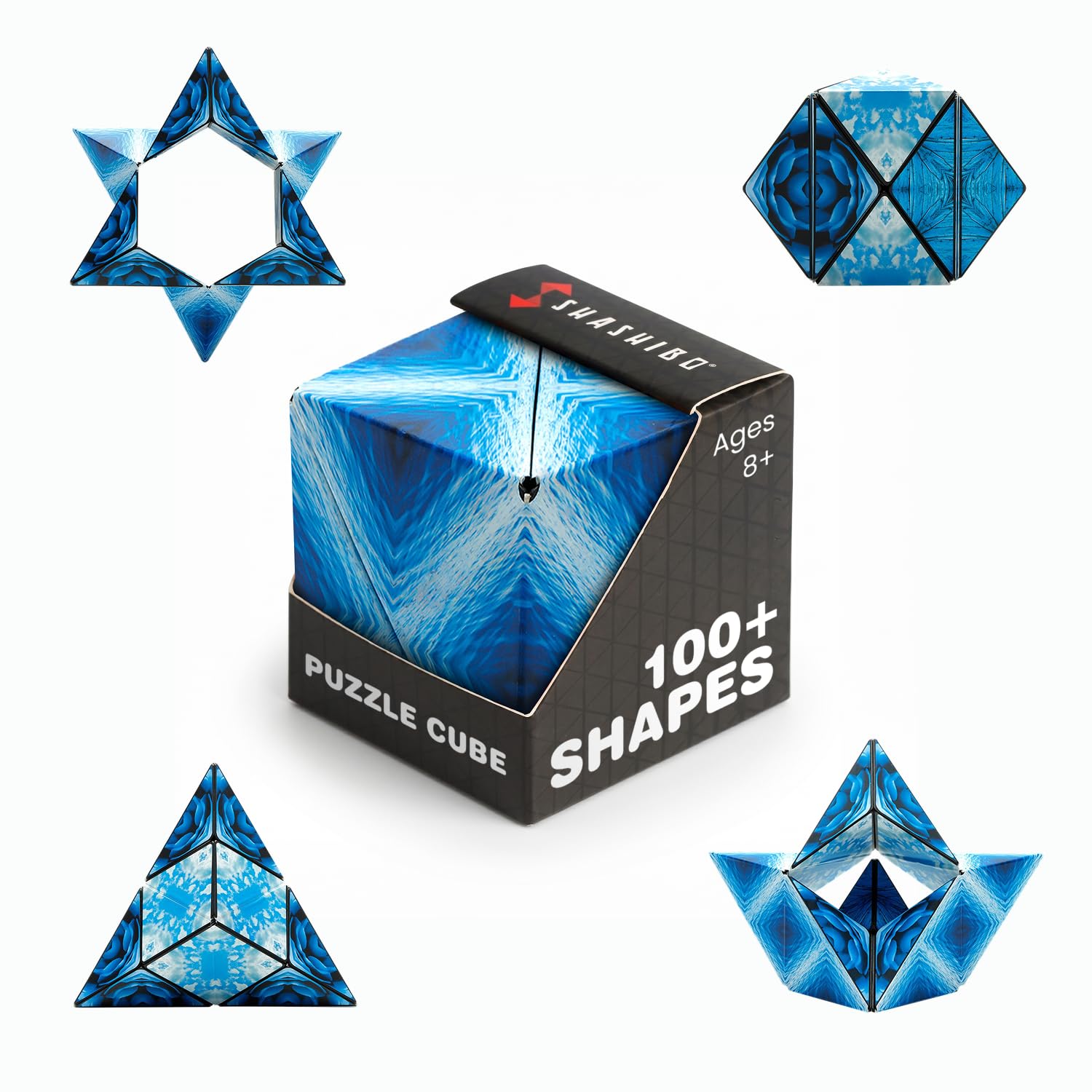 Shashibo Shape-Shifting Box - Transforms Into Over 70 Shapes