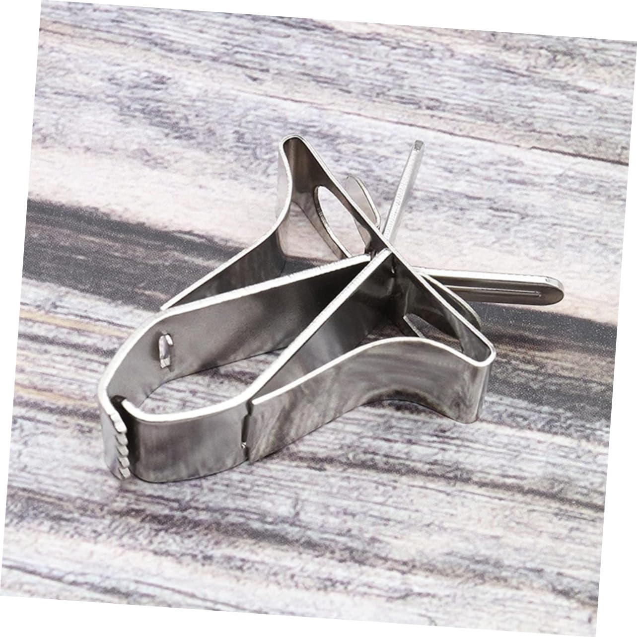 Yardwe 30piezas Soporte De Alimentos para Pájaros Inoxidable Clips para Jaulas para Alimentación De Periquitos y Aves