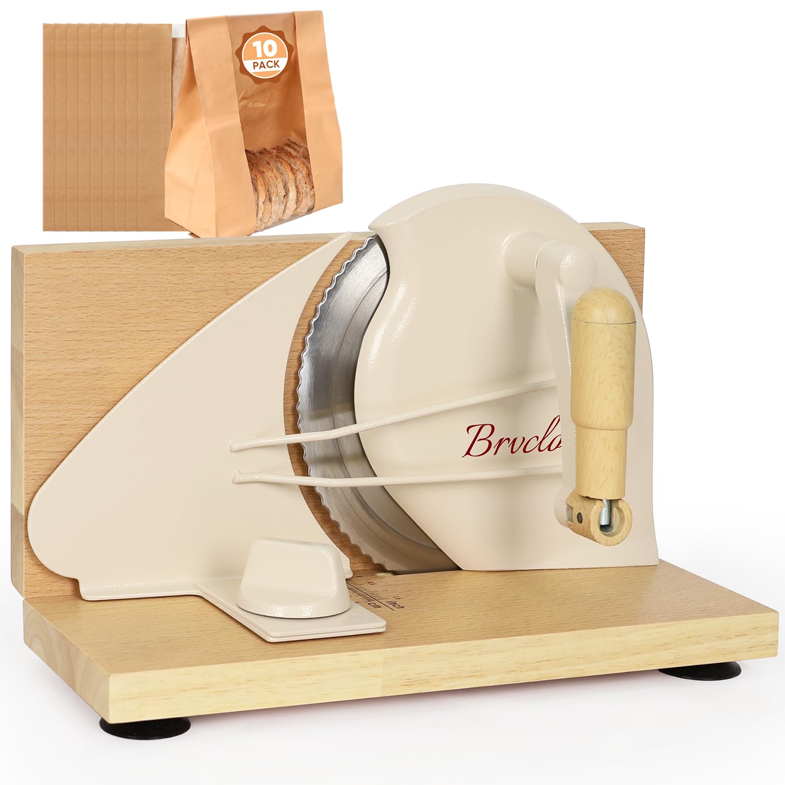 Brvclon Bread Slicer - Make Perfect Slices! -12